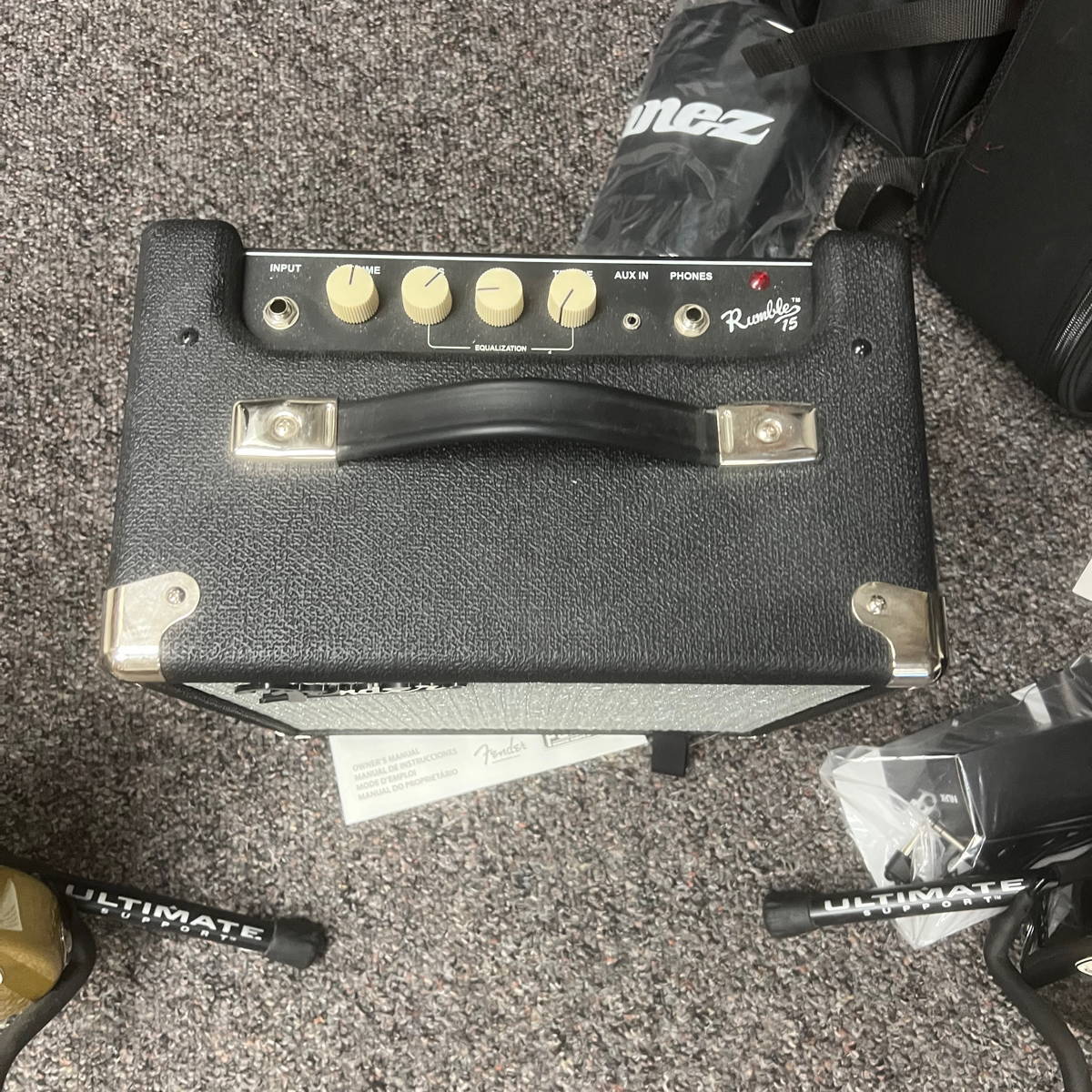 Fender Rumble 15 1 x 8-inch 15-watt Bass Combo Amp