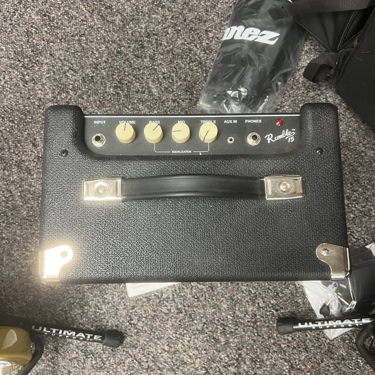 Fender Rumble 15 1 x 8-inch 15-watt Bass Combo Amp