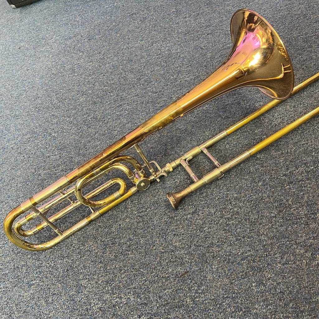 GC Conn 88H Professional Trombone with F Attachment & Rose Brass Bell w/Gig Bag