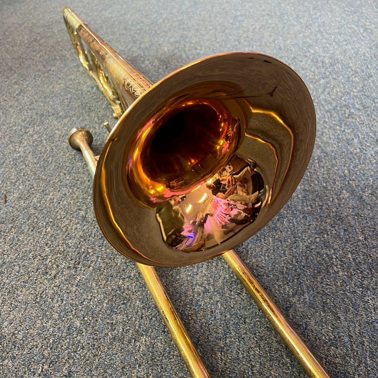 GC Conn 88H Professional Trombone with F Attachment & Rose Brass Bell w/Gig Bag