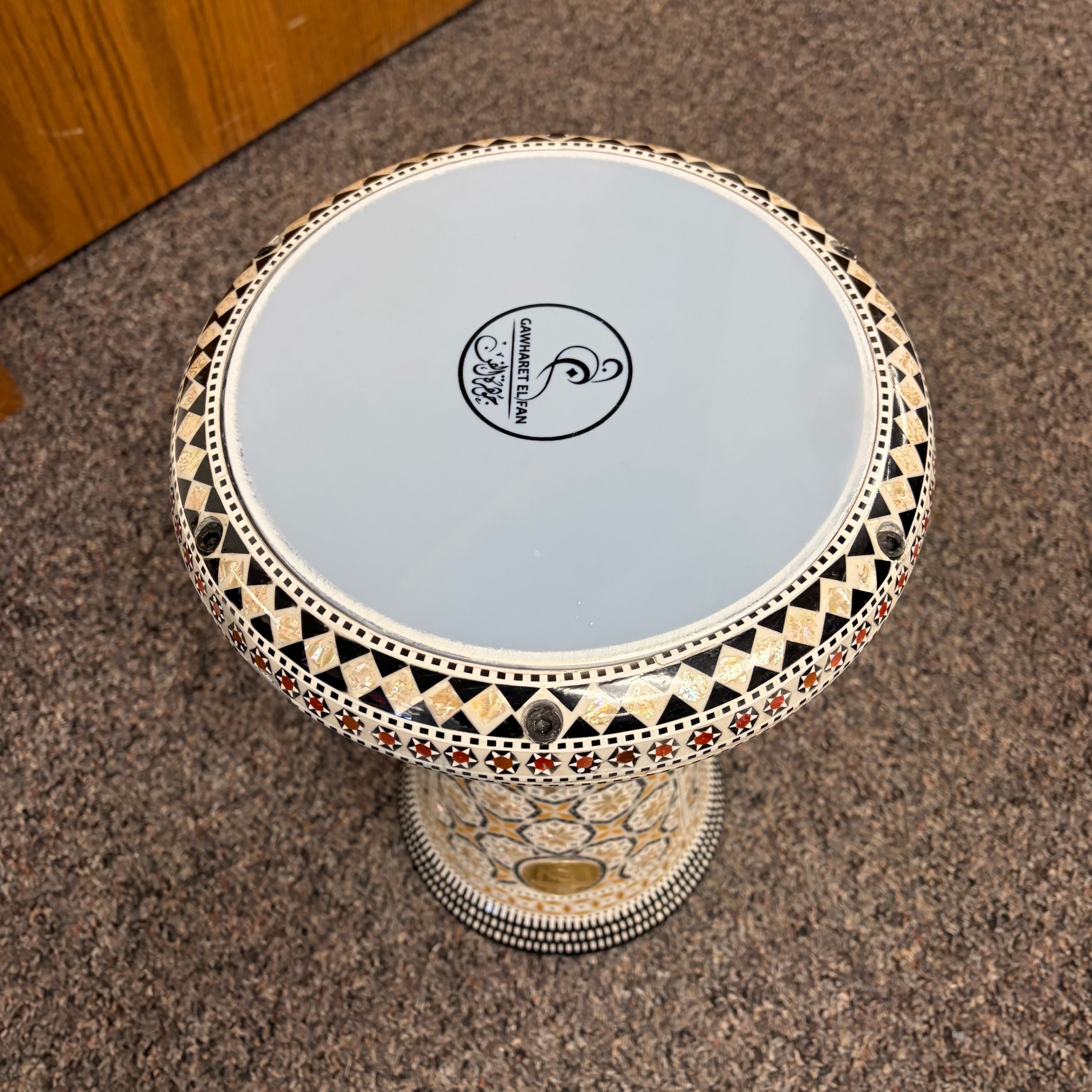 Gawharet El Fan 17.5" Darbuka Doumbek Drum Size 17.5''