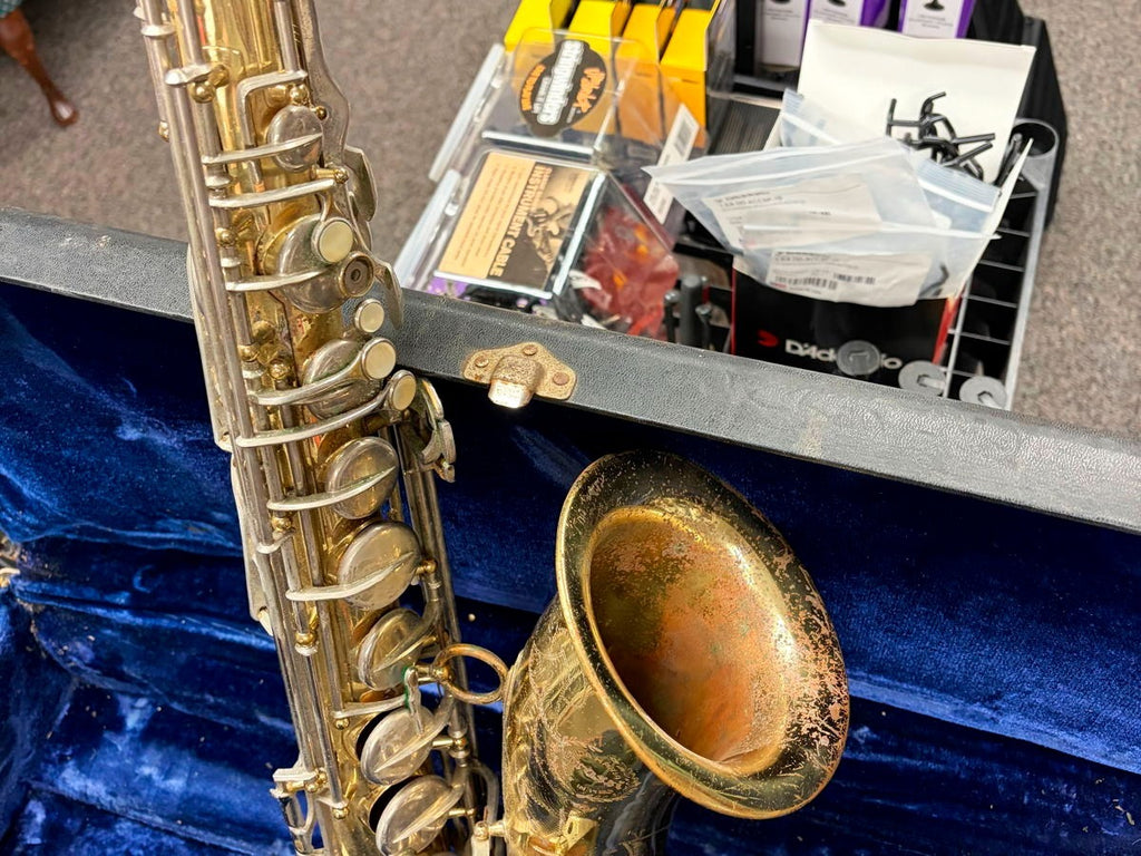Grassi Italian Tenor Saxophone 1960s for parts or restoration
