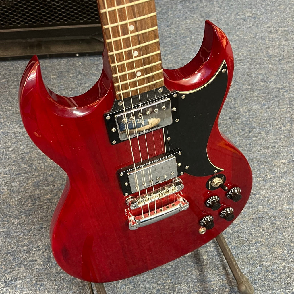 Greg Bennett Design by Samick TR-1/WR Torino Double Cutaway Electric Guitar Wine Red Used