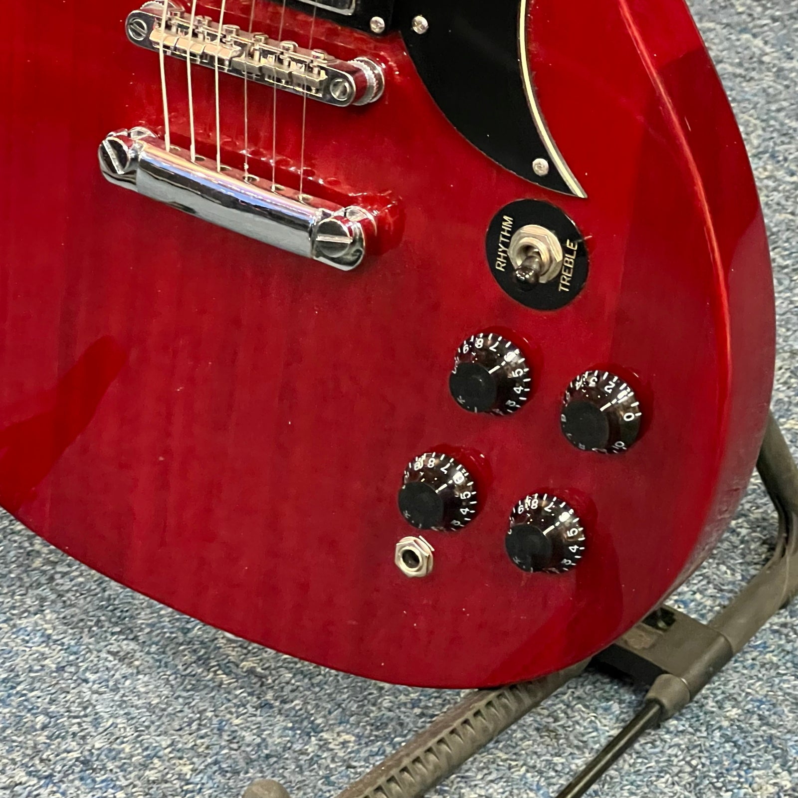 Greg Bennett Design by Samick TR-1/WR Torino Double Cutaway Electric Guitar Wine Red Used