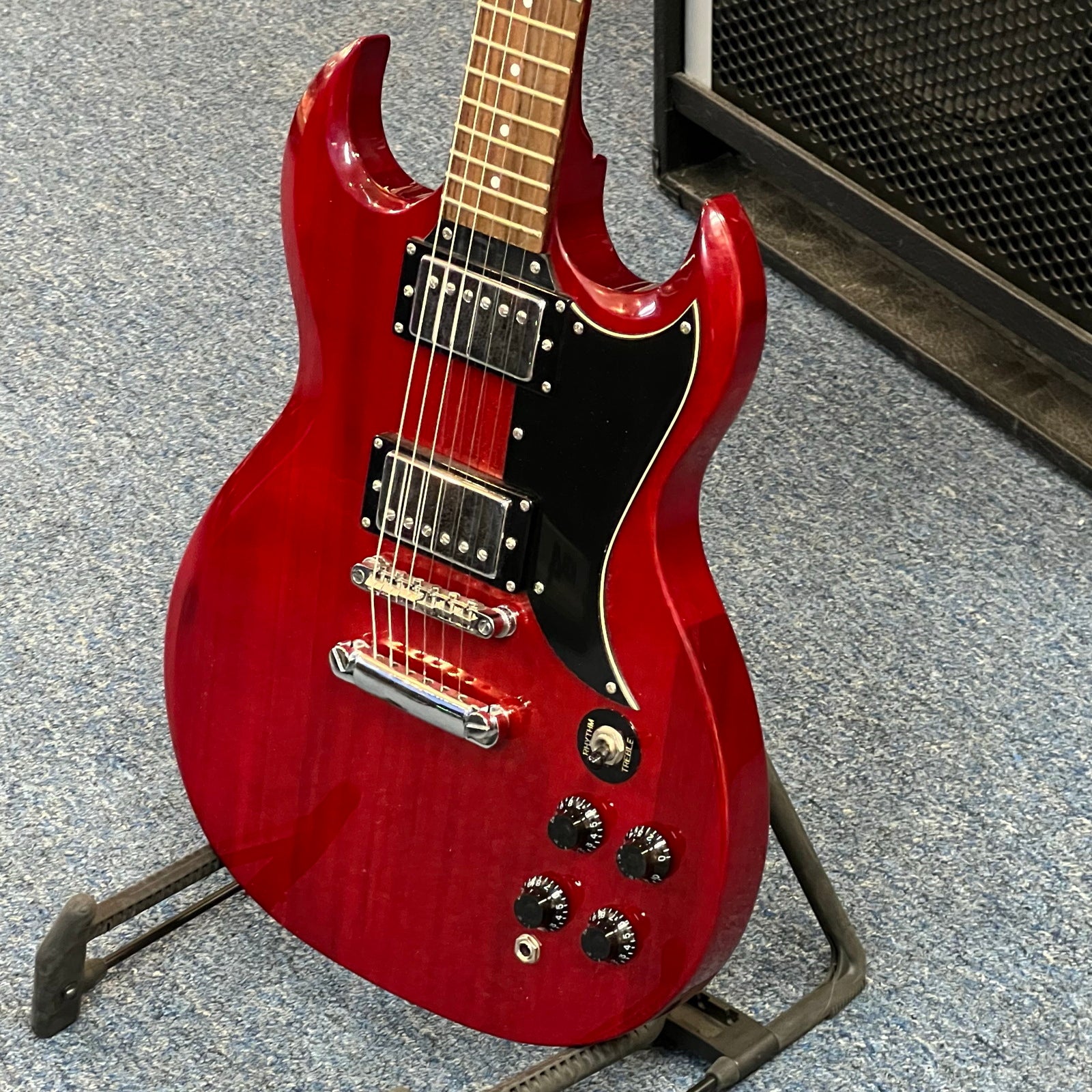 Greg Bennett Design by Samick TR-1/WR Torino Double Cutaway Electric Guitar Wine Red Used