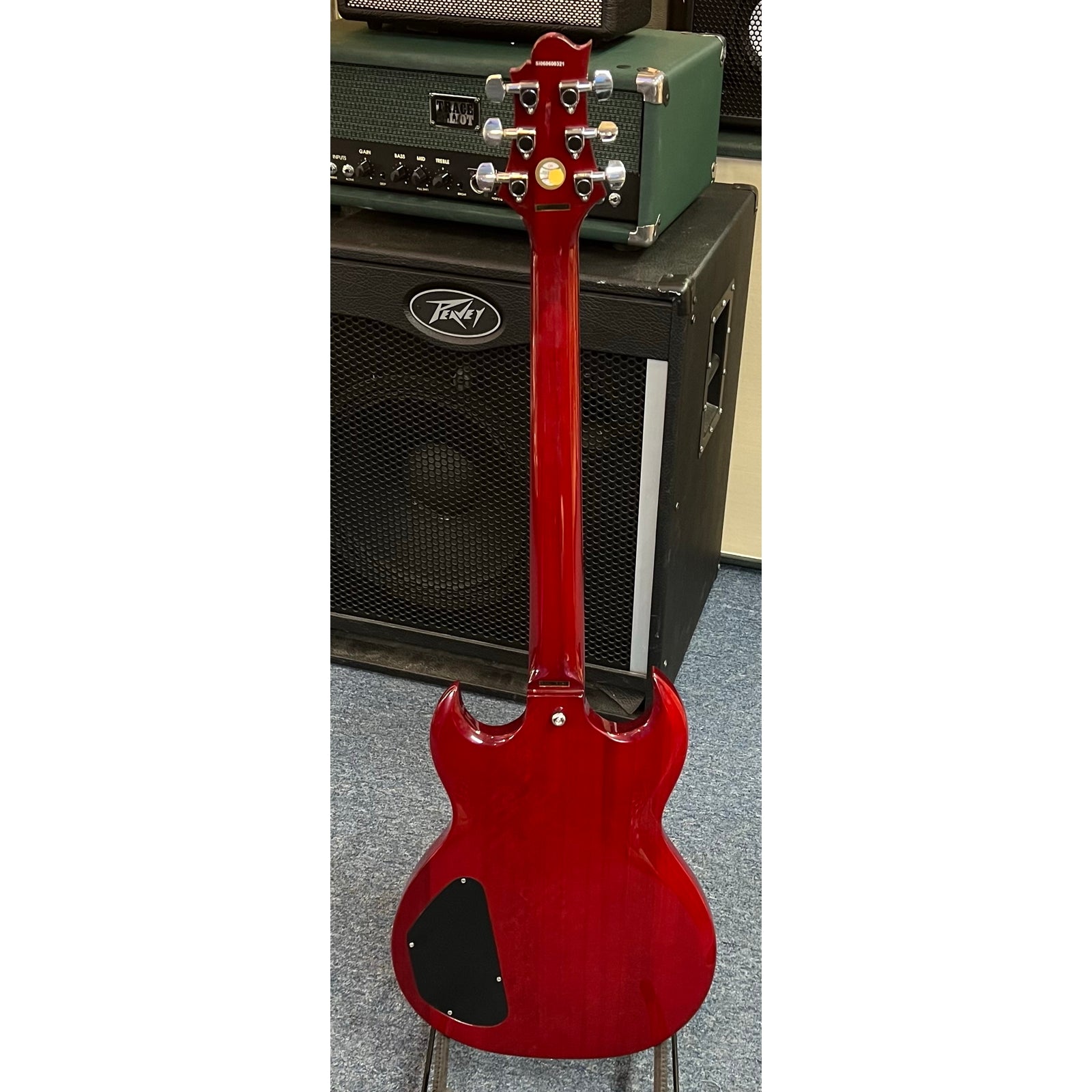 Greg Bennett Design by Samick TR-1/WR Torino Double Cutaway Electric Guitar Wine Red Used