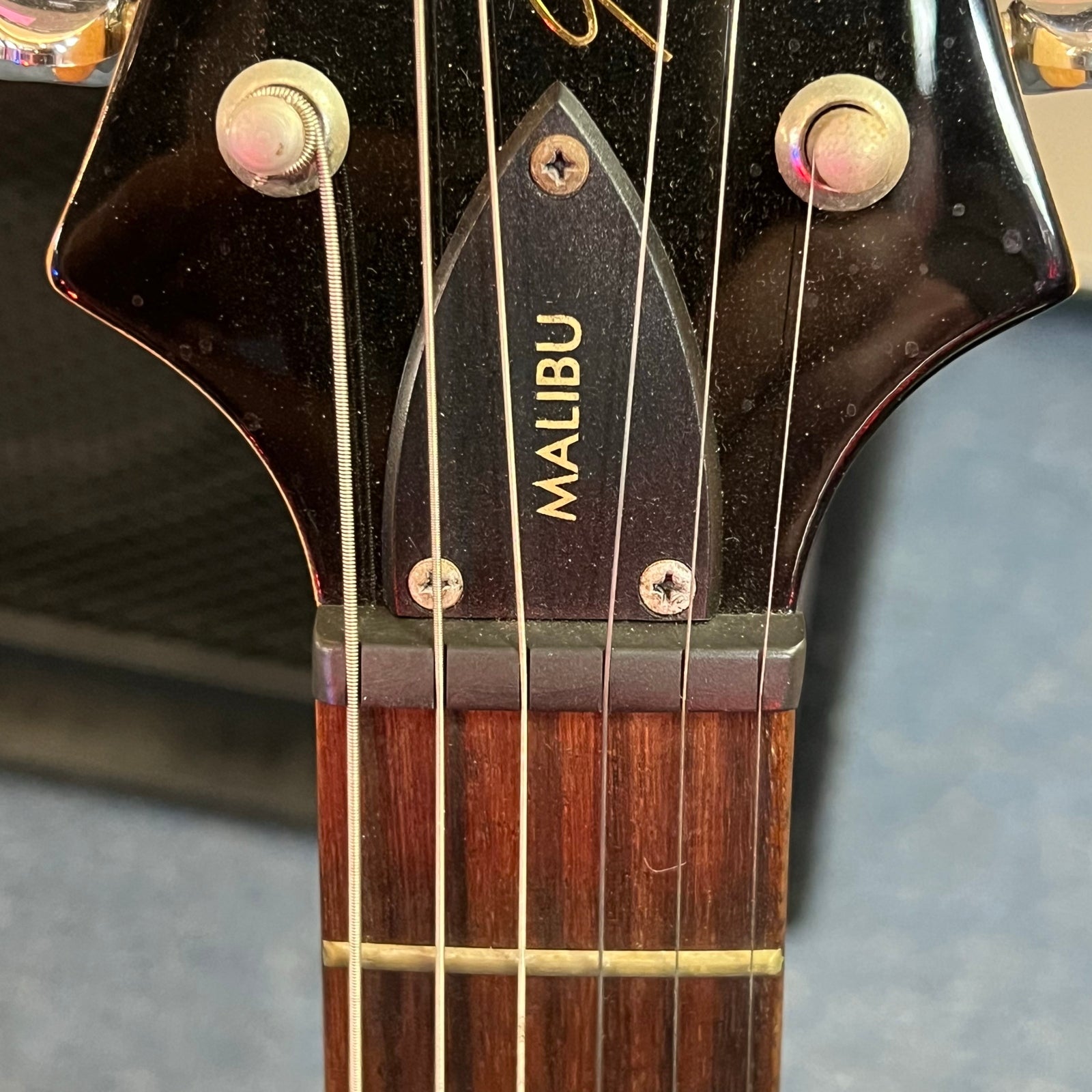 Greg Bennett Samick MMB1 Malibu Red Mini Electric Guitar - Used
