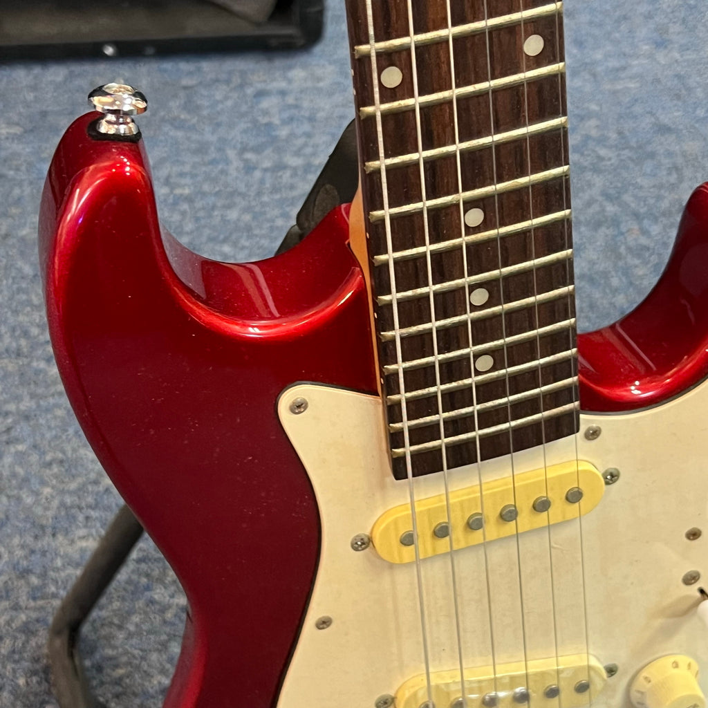 Greg Bennett Samick MMB1 Malibu Red Mini Electric Guitar - Used