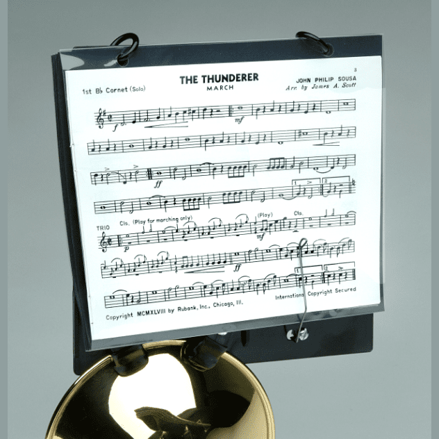 DEG Trumpet Lyre Clamp On Bell