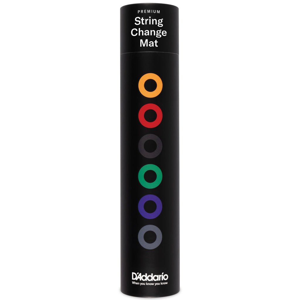 D'Addario WYKYK Ball End String Change Mat, Black