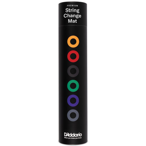 D'Addario WYKYK Ball End String Change Mat, Black