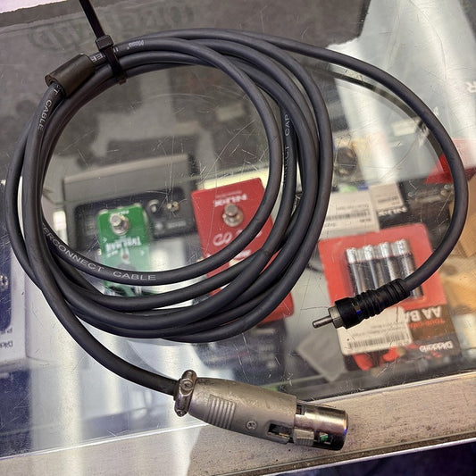 HOSA RCA to XLRF Microphone Cable - Used