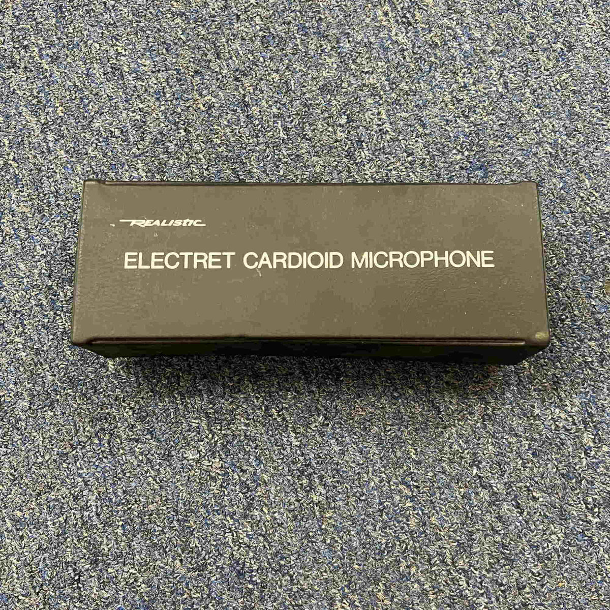 Realistic 33-1080 Electret Cardoid Microphone