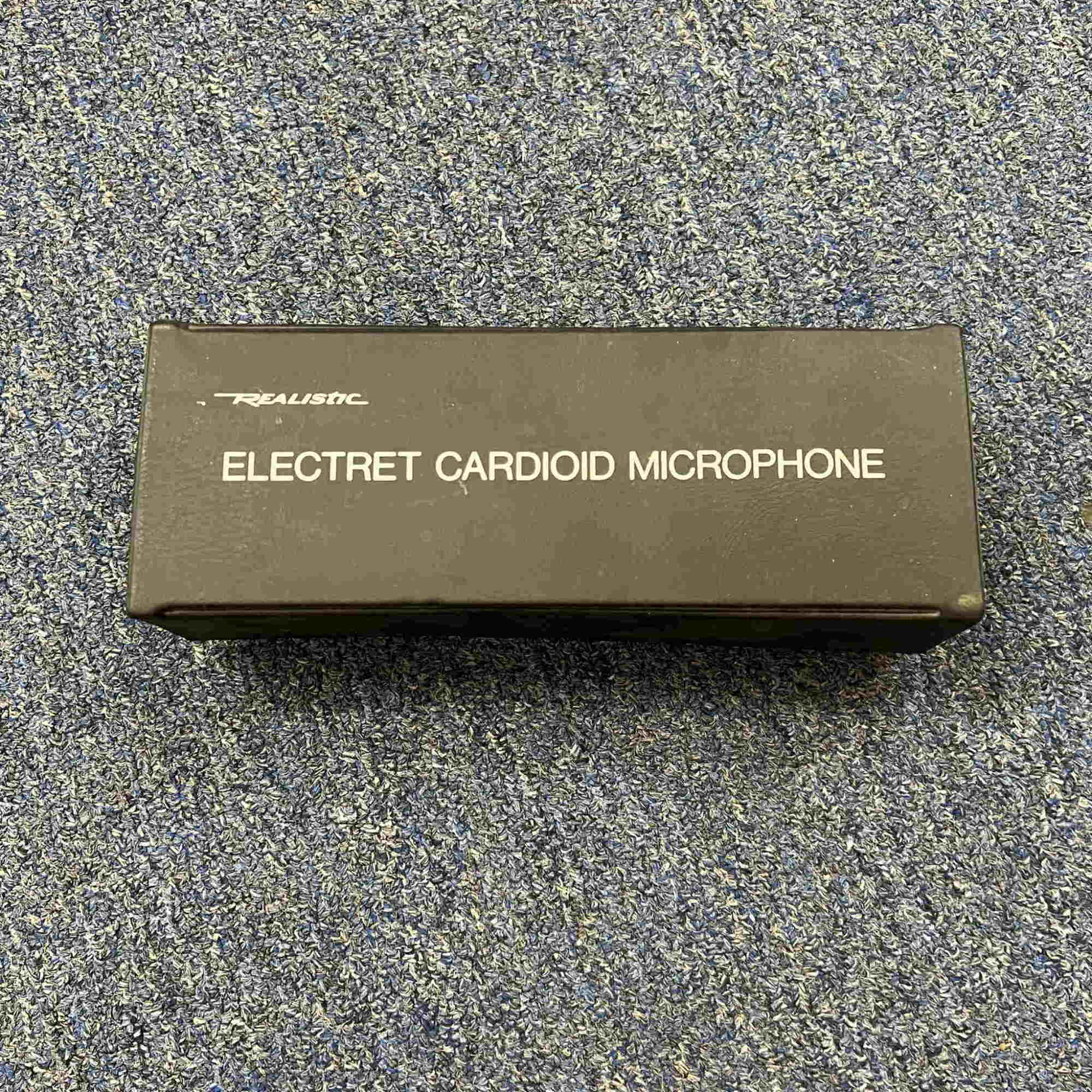 Realistic 33-1080 Electret Cardoid Microphone