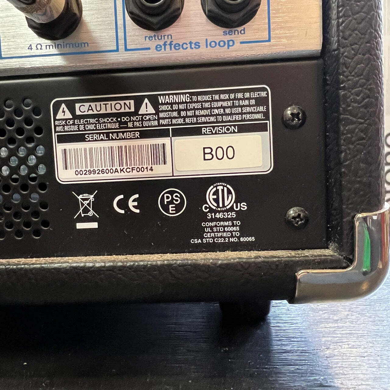 Ampeg Micro VR Bass Amp with 15" Custom Cabinet (used)