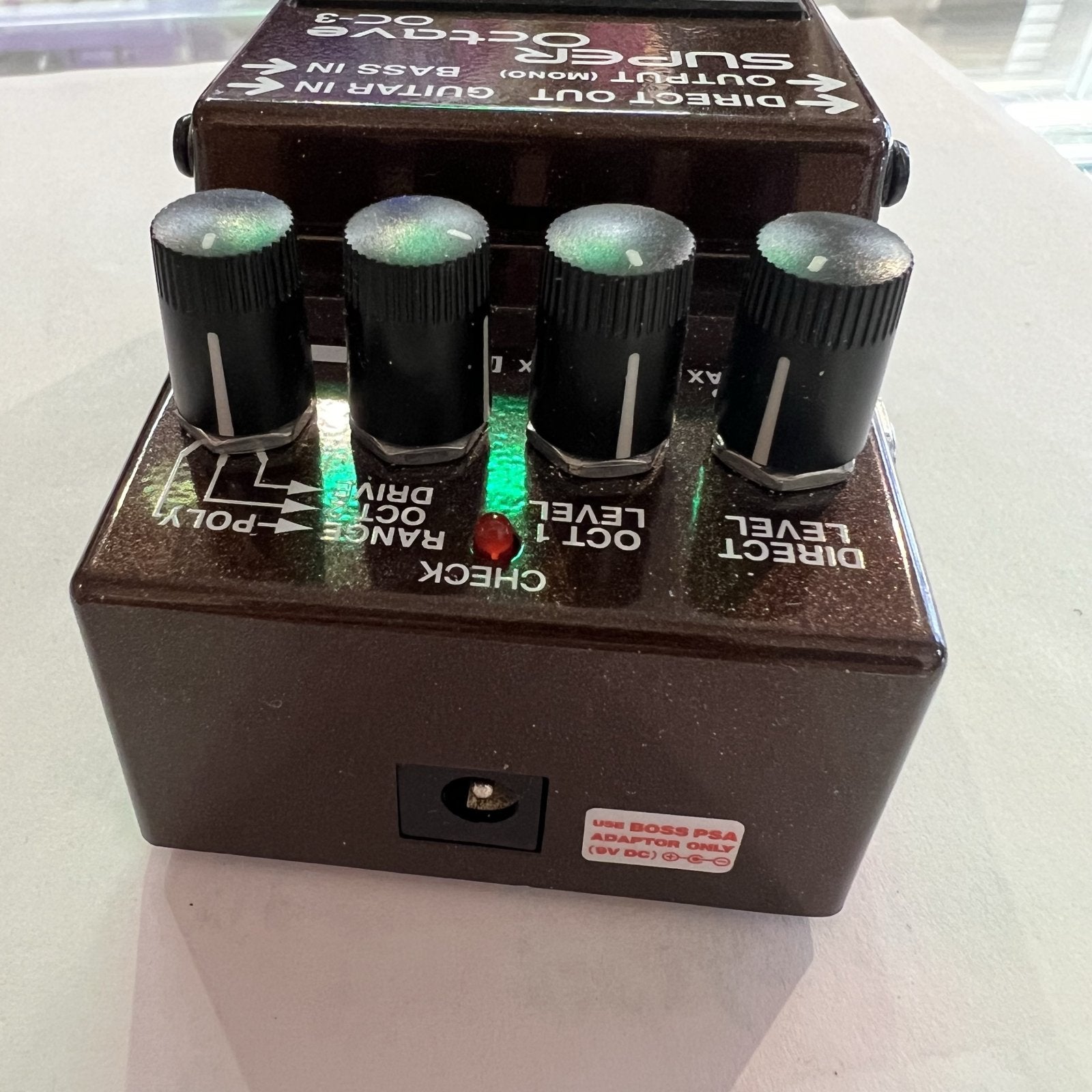 Boss Super Octave OC-3 Effects Pedal Used