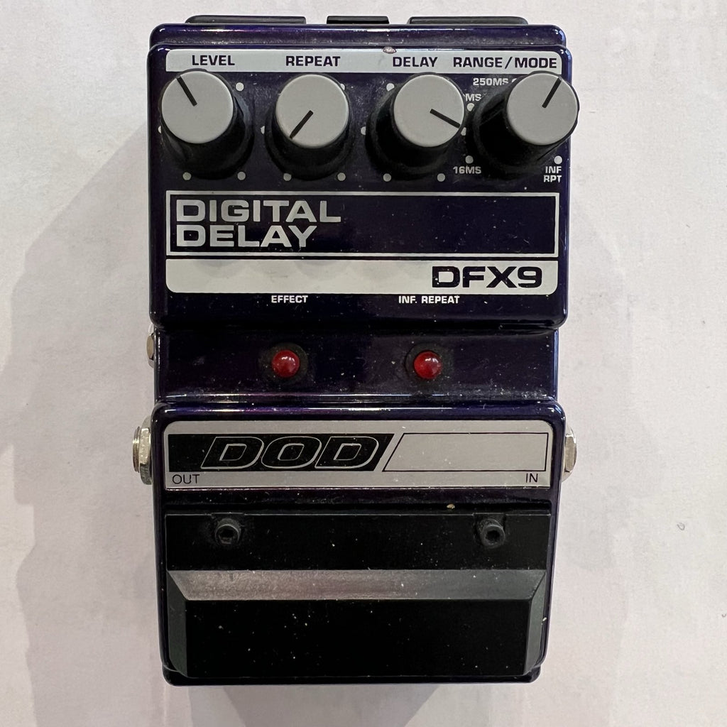 DOD Digital Delay DFX9 Effects Pedal used
