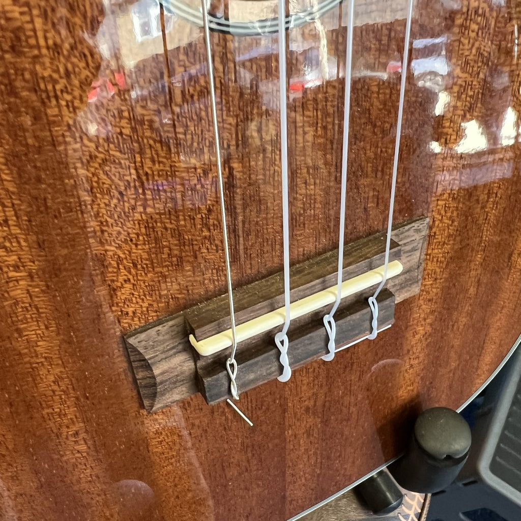 Kala KA-CGE Glossy Concert Ukulele w/EQ - w/low G