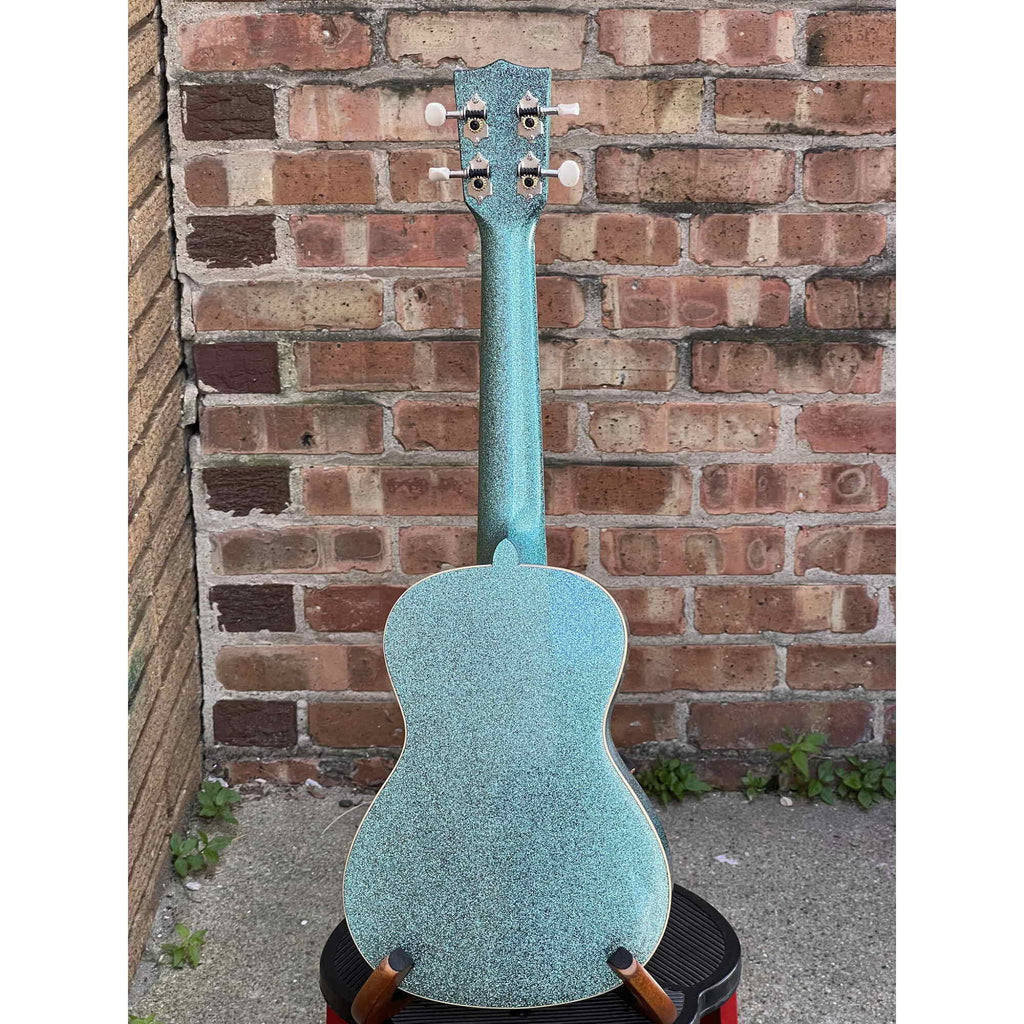 Kala Rhapsody In Blue Sparkle Concert Ukulele