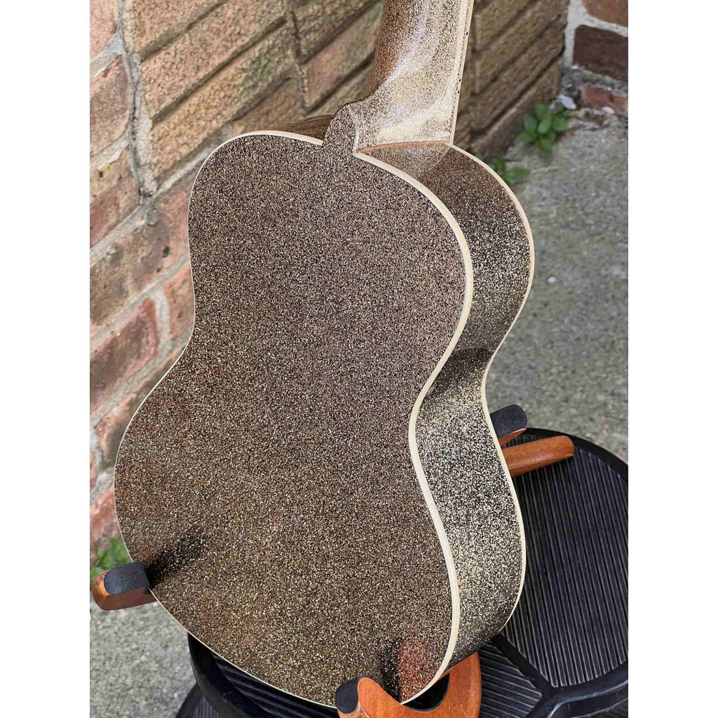 Kala Stardust Gold Sparkle Concert Ukulele