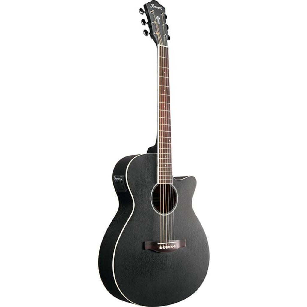 Ibanez AEG7MHWK Acoustic-electric Guitar - Weathered Black