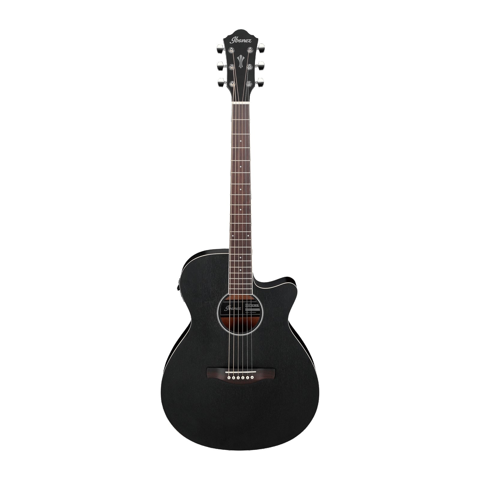 Ibanez AEG7MHWK Acoustic-electric Guitar - Weathered Black