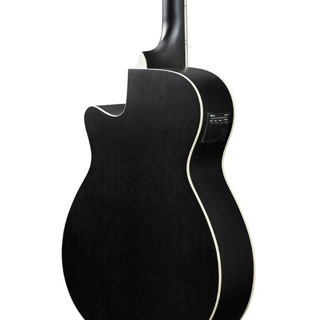 Ibanez AEG7MHWK Acoustic-electric Guitar - Weathered Black