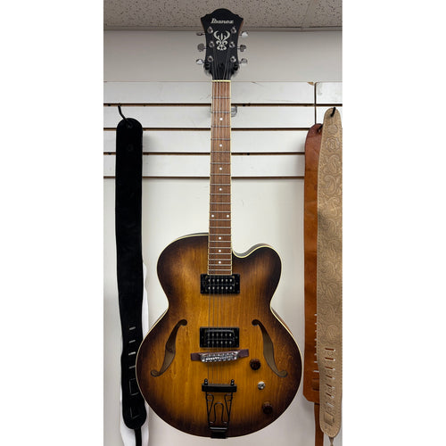 Ibanez Artcore AF55 Hollowbody Electric Guitar - Tobacco Flat - Like new w/HSC