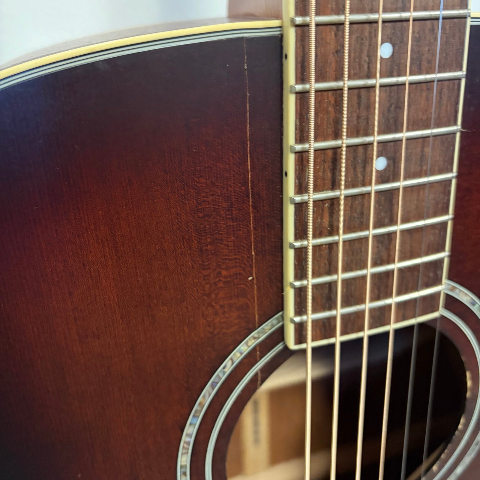 Ibanez Artwood AW-120 RDV Acoustic Guitar - Dark Violin Low Gloss, Used