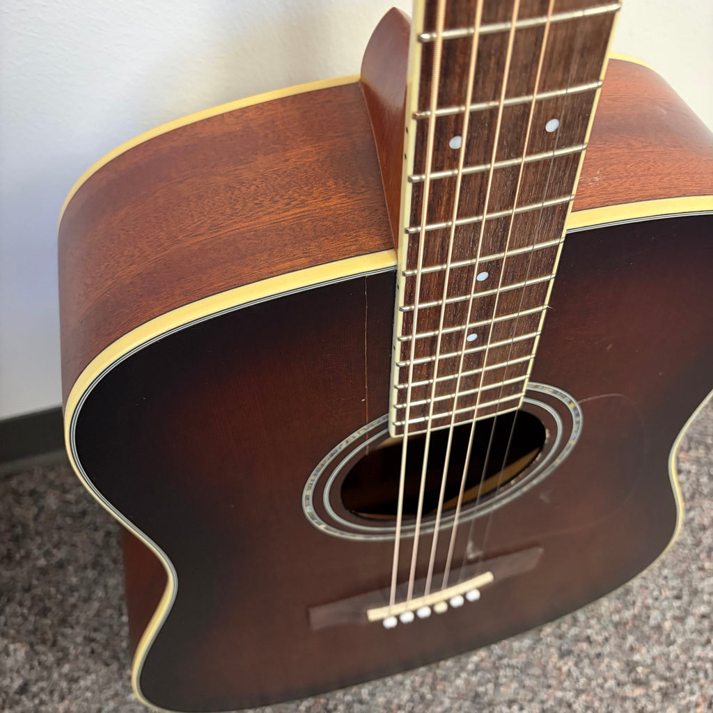 Ibanez Artwood AW-120 RDV Acoustic Guitar - Dark Violin Low Gloss, Used