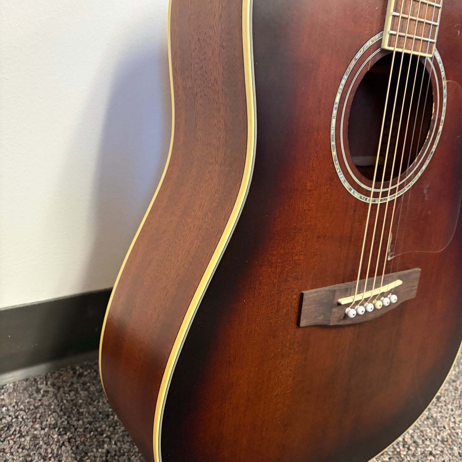 Ibanez Artwood AW-120 RDV Acoustic Guitar - Dark Violin Low Gloss, Used