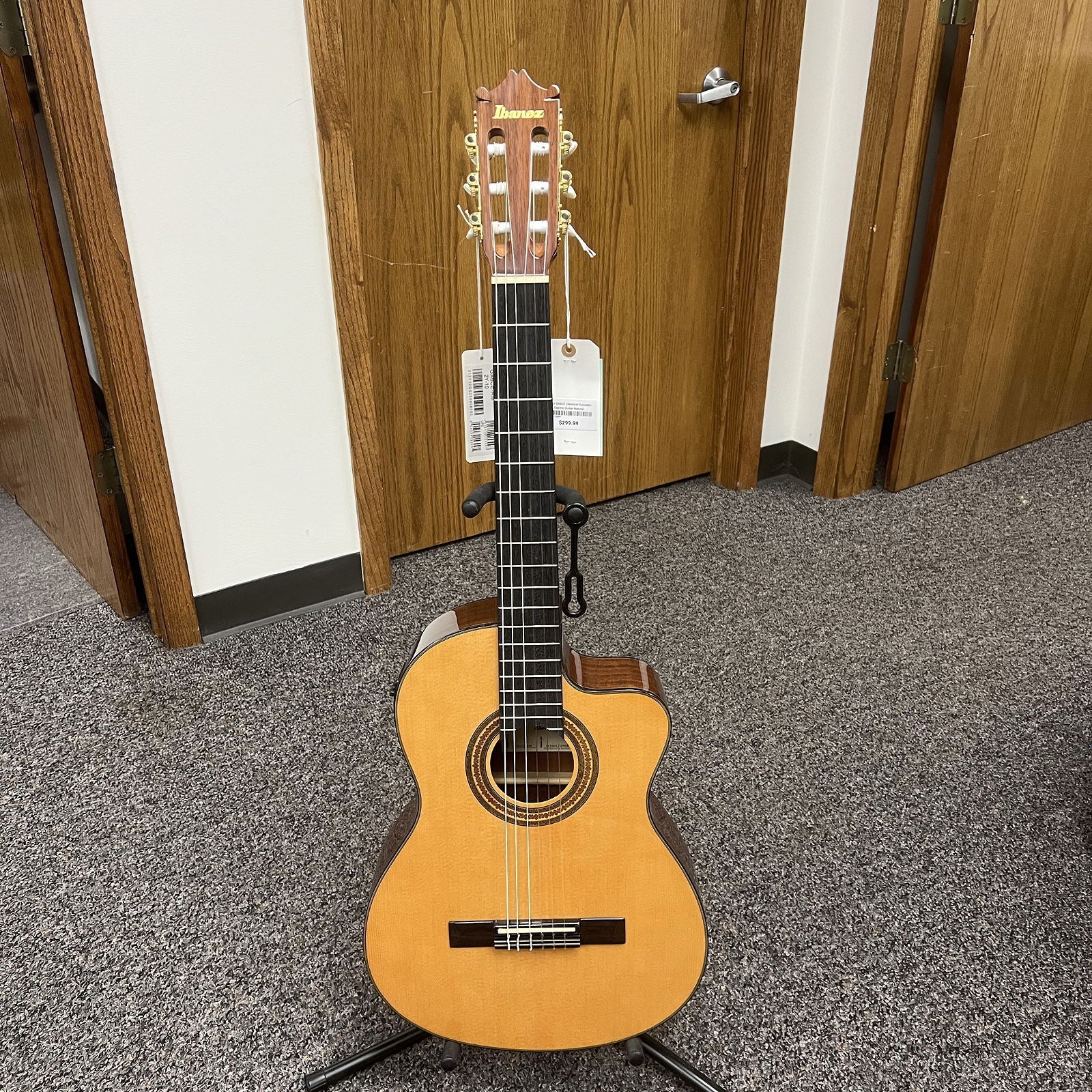 Ibanez GA6CE Classical Acoustic-Electric Guitar Natural