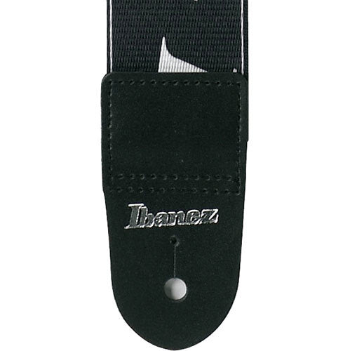Ibanez GSD50P6 Logo Design Guitar Strap - Black