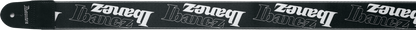 Ibanez GSD50P6 Logo Design Guitar Strap - Black