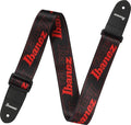 Ibanez GSD50RD Logo Design Guitar Strap - Red