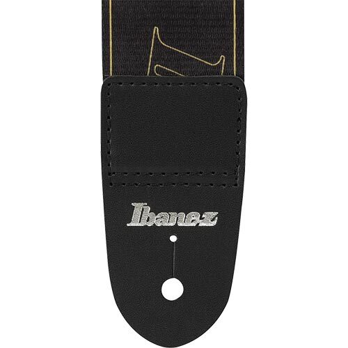 Ibanez GSD50YE Logo Design Guitar Strap - Yellow