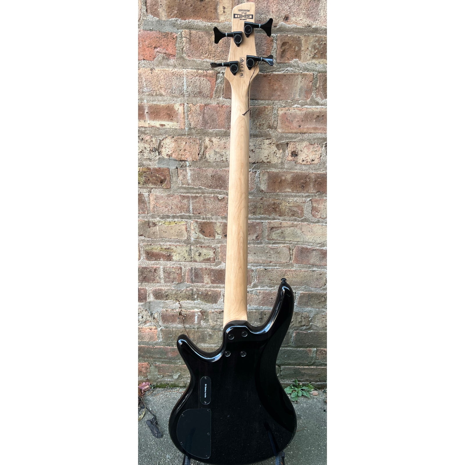 Ibanez Gio GSR200SMNGT Bass Guitar - Natural Gray Burst