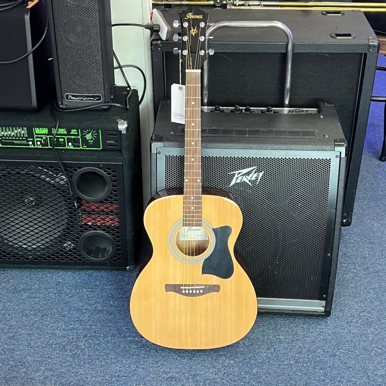 Ibanez IJVC50 JAMPACK Acoustic Folk Guitar Package (Natural)  - demo