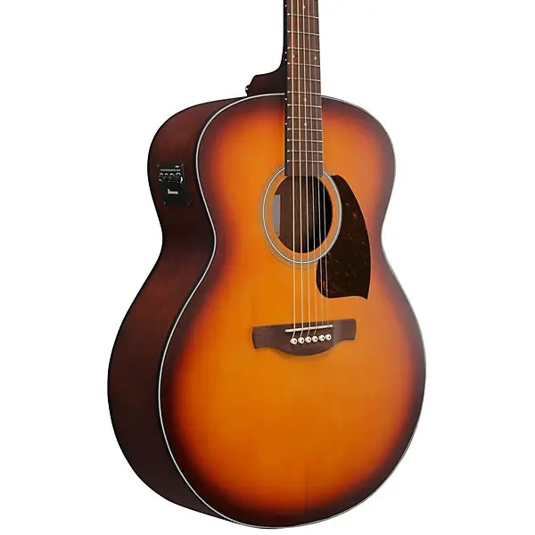 Ibanez PJ50EOAH Acoustic-electric Guitar - Open-pore Vintage Amber Sunburst