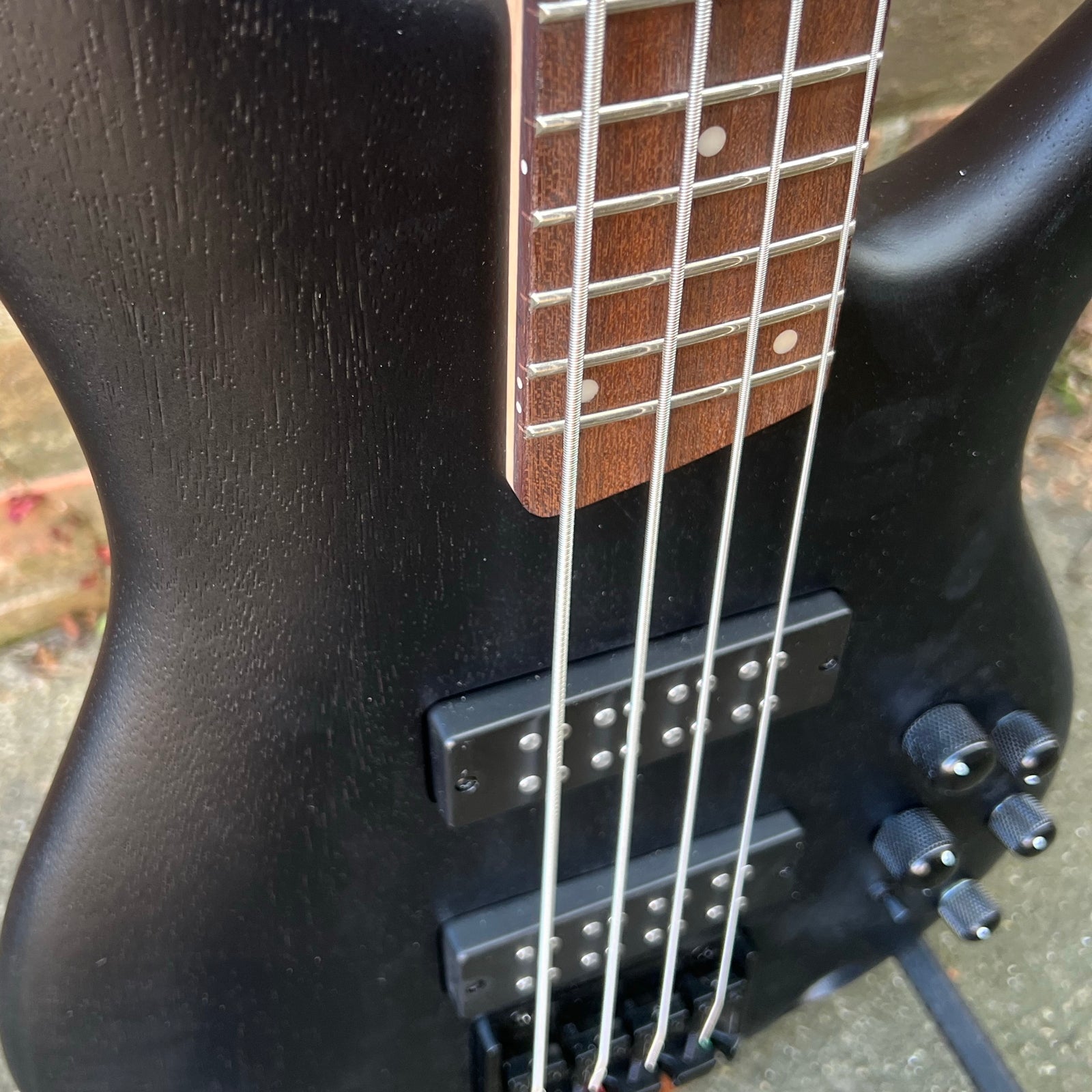 Ibanez SR300EBWK Electric Bass Guitar - Weathered Black
