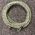 Instrument Cable 25' Radio Shack Braided Heavy Duty, Used