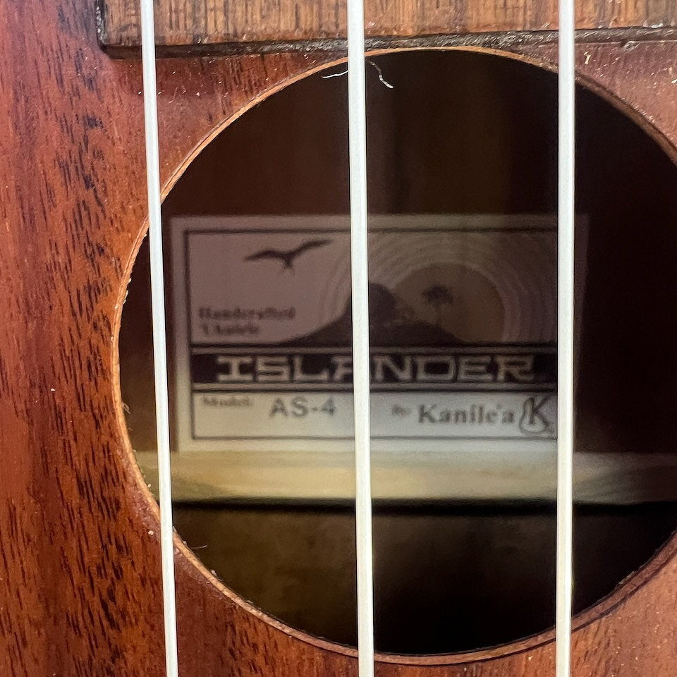 Islander by Kanile'a Soprano Ukulele Acacia