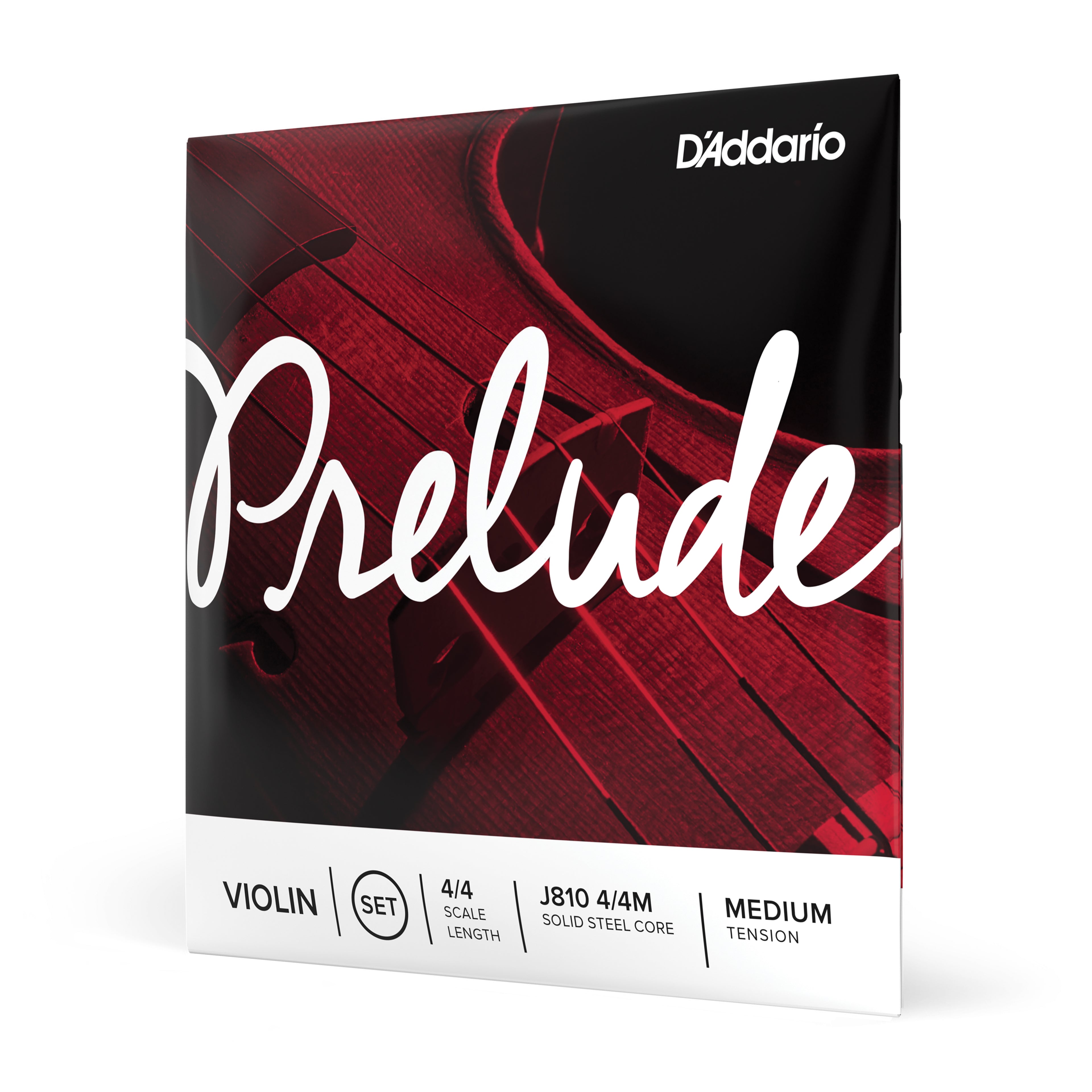 D'Addario Prelude Violin Single A String, 4/4 Scale, Medium Tension