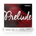 D'Addario Prelude Violin Single A String, 1/2 Scale, Medium Tension