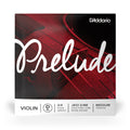 D'Addario Prelude Violin Single D String, 3/4 Scale, Medium Tension
