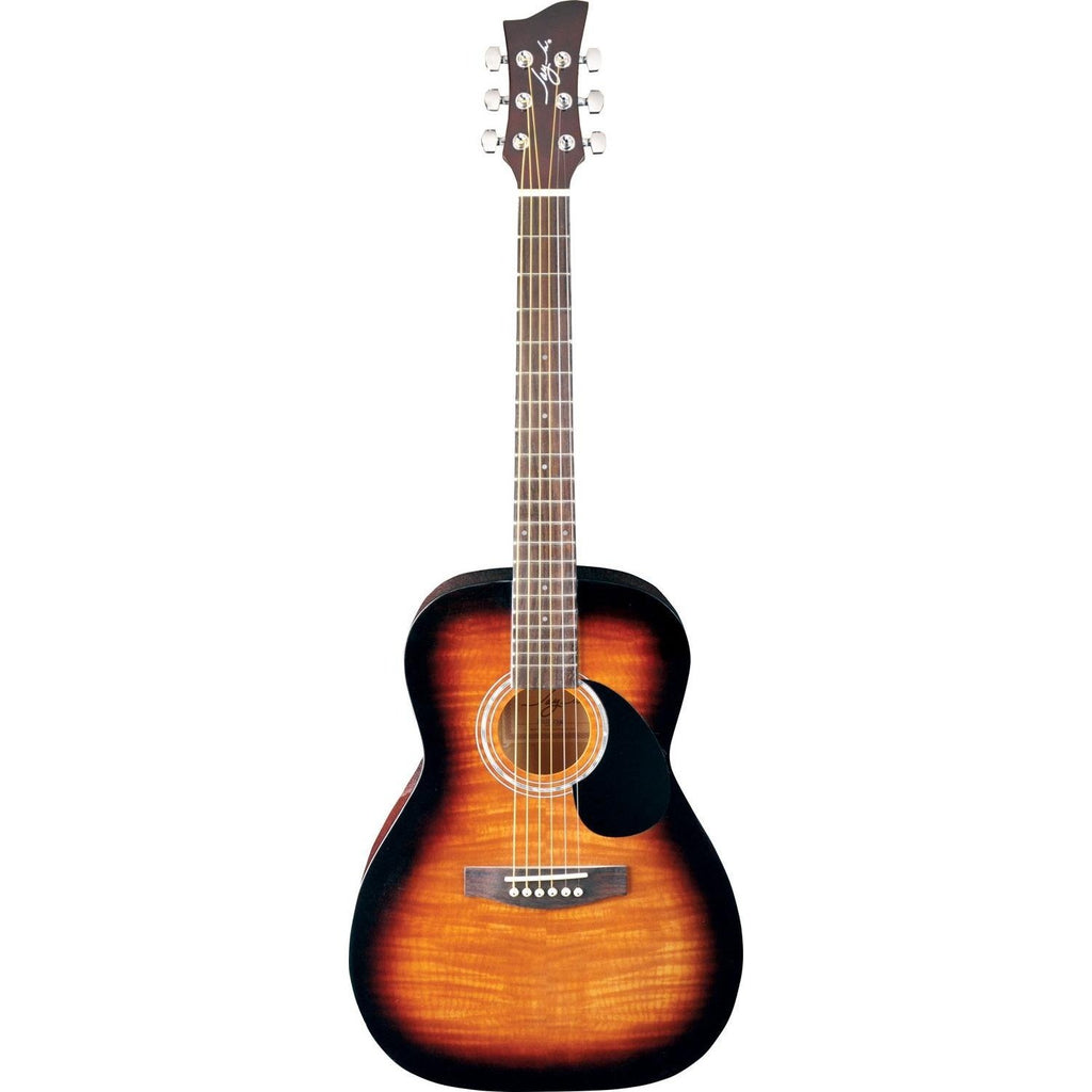 Jay Turser JJ43F-TSB-A Jay Jr Series 3/4 Size Dreadnought Acoustic Guitar. Tobacco Sunburst