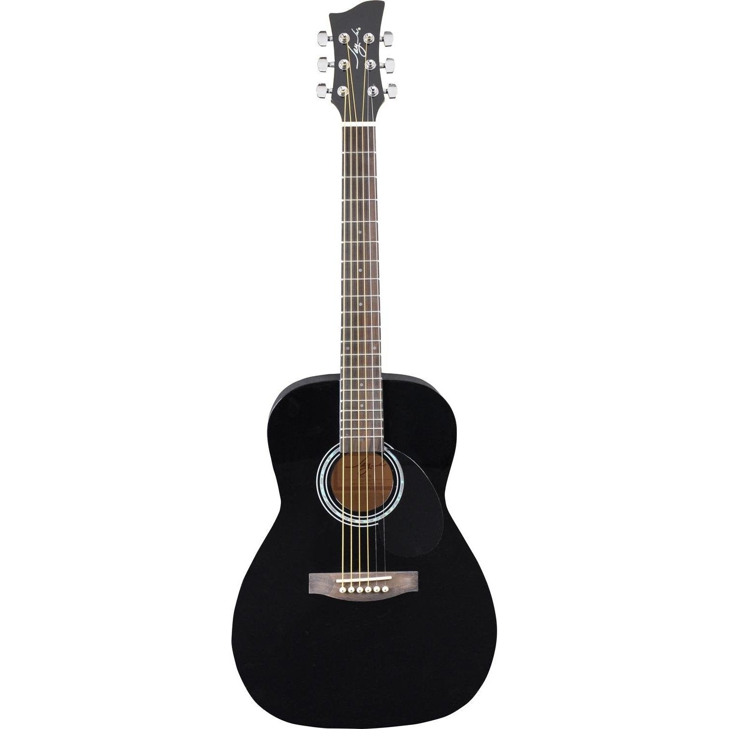 Jay Turser JJ43-BK-A Jay-Jr Series 3/4 Size Dreadnought Acoustic Guitar. Black