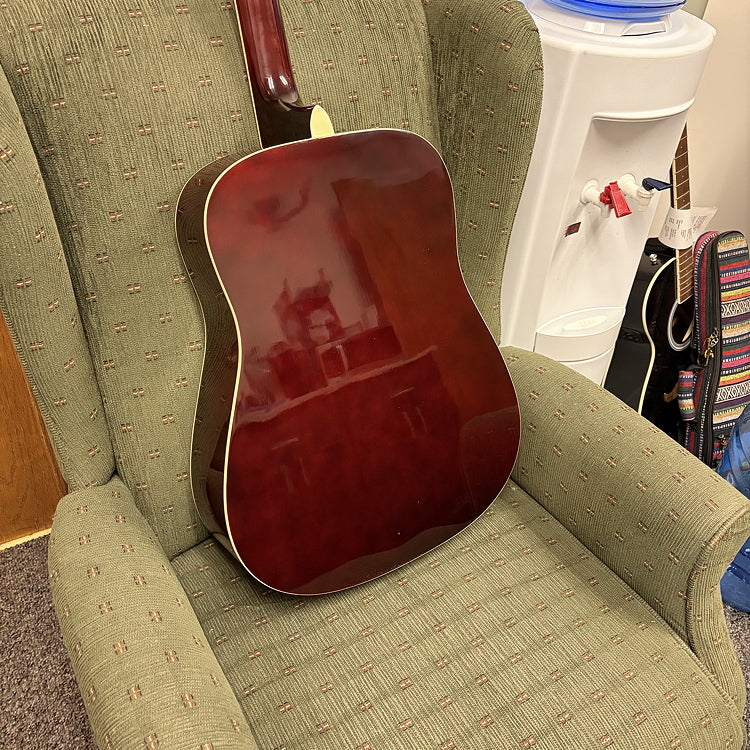 Jay Turser Jay JJ45F-TSB-A Dreadnought Acoustic Guitar, Used