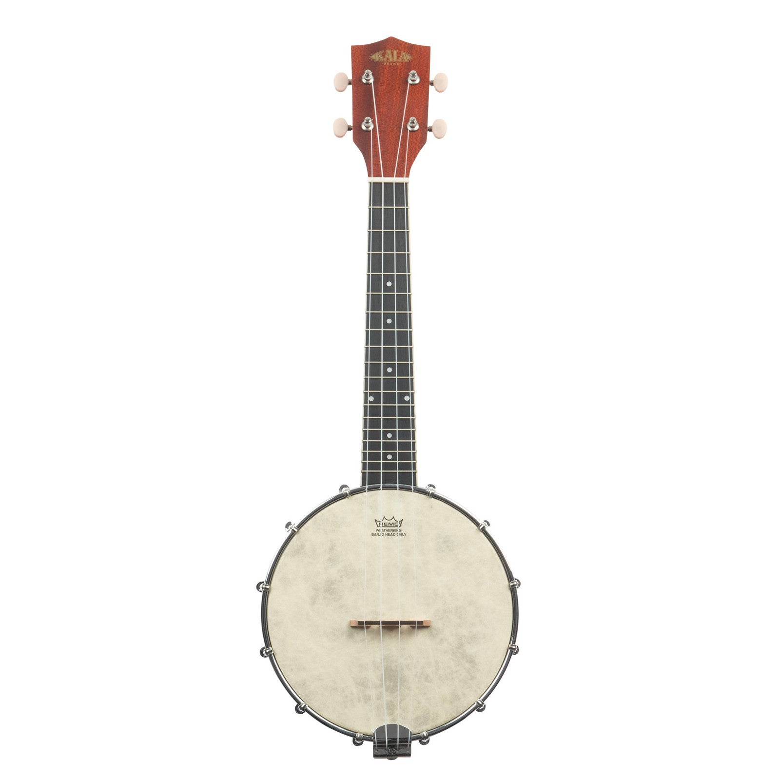 Kala Natural Mahogany Banjo Concert Ukulele with Bag
