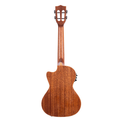 Kala All Solid Gloss Mahogany Tenor Ukulele w/ Cutaway & EQ